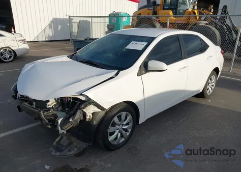 2014 Toyota Corolla Le from USA, damaged, VIN 2T1BURHE3EC042015